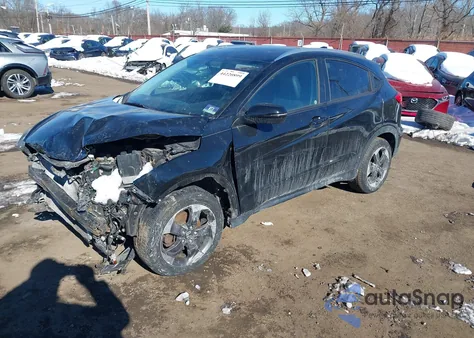 2018 Honda Hr-V Ex-L z USA, uszkodzony, nr VIN 3CZRU6H72JM704905